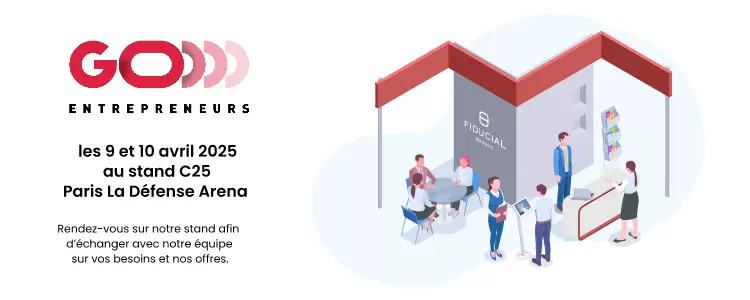 9 avril 2025 - FIDUCIAL Banque au salon Go Entrepreneurs de Paris